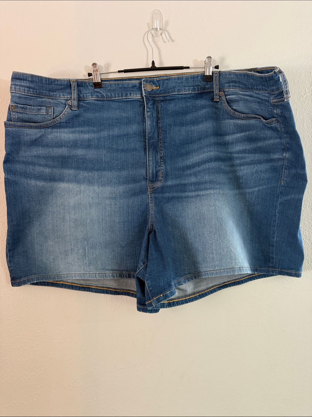 torrid Blue Stretch Denim Jean Shorts